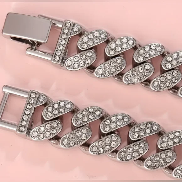 Sparkling Hello Kitty Rhinestone Bracelet - 8" - Picture 2 of 4